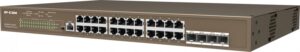 Купить Коммутатор IP-Com G5328P-24-410W (L3) 24x1Гбит/с 4xКомбо(1000BASE-T/SFP) 4SFP 24PoE 370W управляемый - 4D-15593076 из реестра по лучшей цене