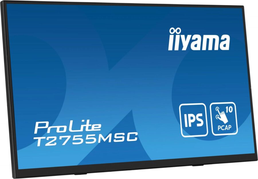 Монитор Iiyama 27" ProLite T2755MSC-B1 черный IPS LED 16:9 HDMI M/M матовая 400cd 178гр/178гр 1920x1080 60Hz DP FHD USB Touch 5.8кг — изображение 3
