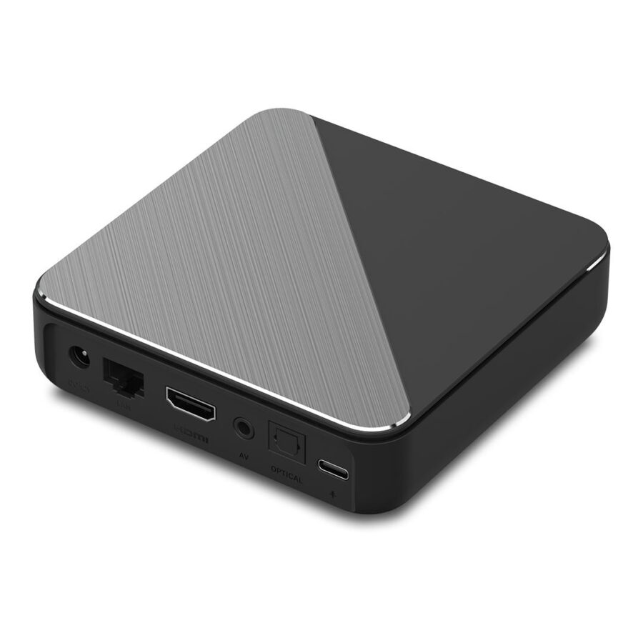 Плеер/ Smart TV Mediaplayer Dune HD Homatics Box R 4K Plus: UltraHD/60 Hz/HDR/HDR10+/Dolby Vision, CPU Amlogic S905X4-K, RAM 4 Gb, Flash 32 Gb, 1xUSB3.0, 1xUSB2.0, LAN 1000Mb/s, WiFi 802.11ax, BT 5.0, HDMI 2.1, S/PDIF, BT+Voice Remote Control, Android  TV — изображение 4