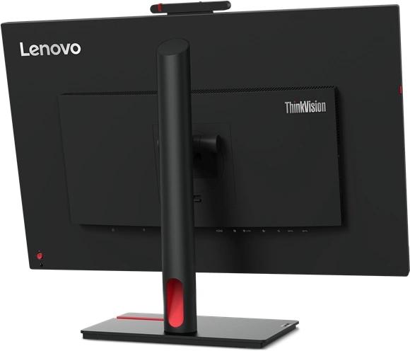 Монитор Lenovo 27" ThinkVision T27hv-30 черный IPS LED 4ms 16:9 HDMI M/M Cam матовая HAS Piv 1000:1 300cd 178гр/178гр 2560x1440 75Hz DP 2K USB 7.9кг — изображение 3