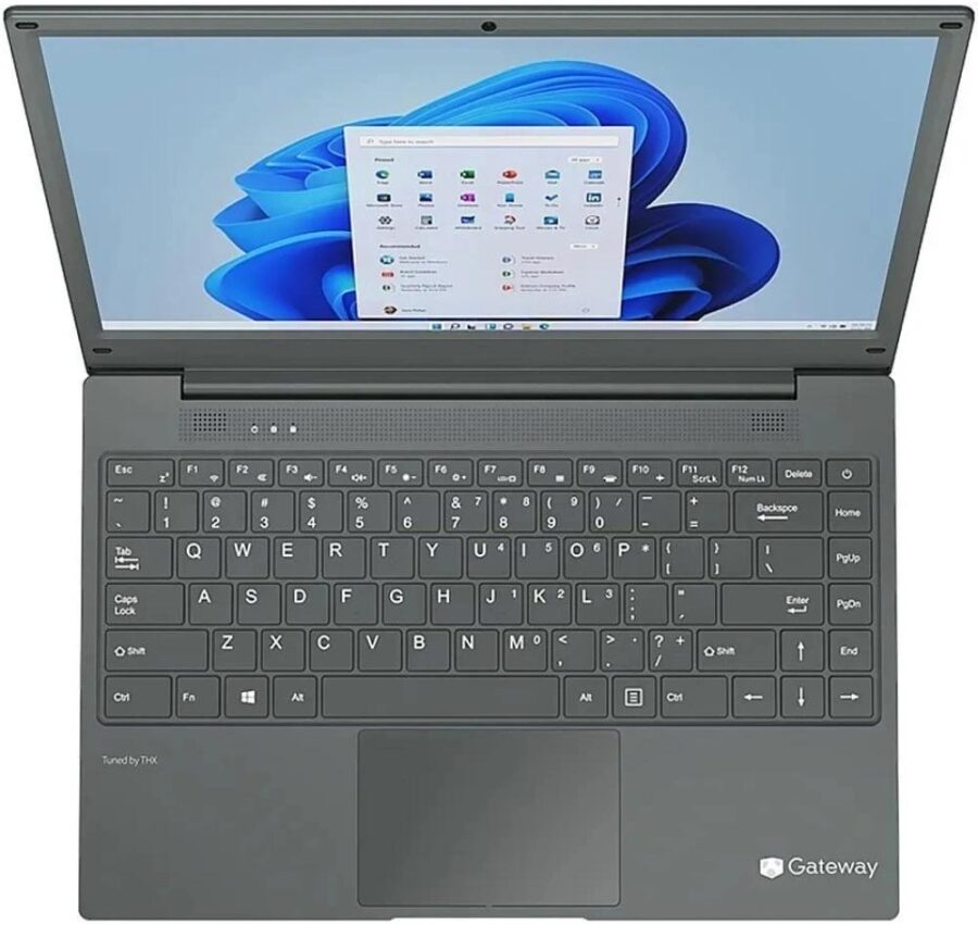 Ноутбук Gateway Ultra Slim 14 Ryzen 5 3500U 8Gb SSD256Gb AMD Radeon Vega 8 14.1" IPS FHD (1920x1080) Windows 11 Home black WiFi BT Cam (GWNR51416-BK) — изображение 3