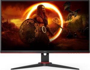 Купить Монитор AOC 23.8" 24G2SPAE черный/красный IPS LED 1ms 16:9 HDMI M/M матовая 250cd 178гр/178гр 1920x1080 165Hz FreeSync Premium VGA DP FHD 3.75кг - 4D-14819214 из реестра по лучшей цене