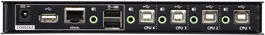 4-портовый USB КМ-переключатель с функцией Boundless Switching (кабели включены)/ 4-Port USB Boundless KM Switch — изображение 4
