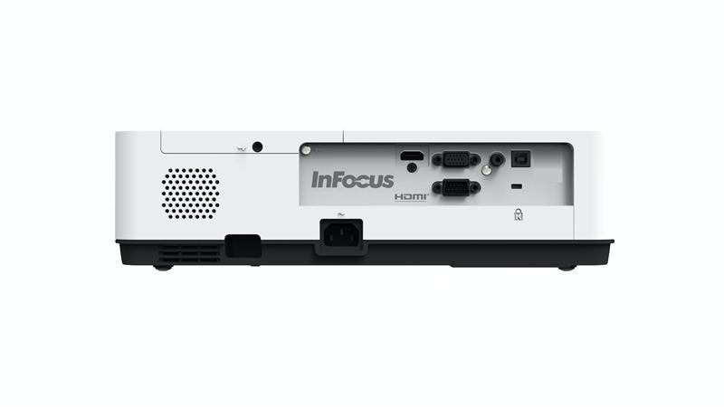 Проектор INFOCUS IN1014 3LCD,3400lm,XGA,1.48~1.78:1,2000:1,(Full3D),3.5mmin,Compositevideo,VGAIN,HDMIIN,USBb,лампа20000ч.(ECOmode),RS232,31дБ,3,1кг — изображение 3