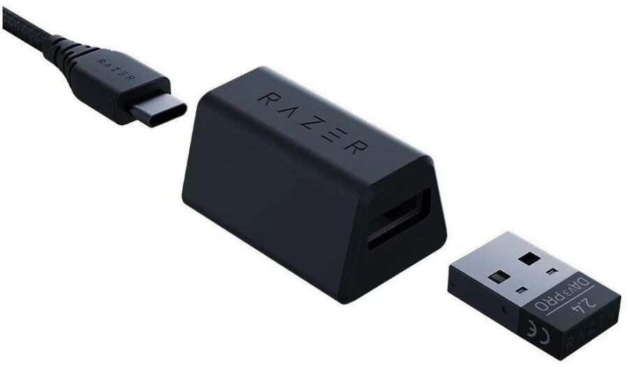 Мышь Razer DeathAdder V3 Pro черный оптическая 30000dpi беспров. USB-C 5but (RZ01-04630100-R3G1) — изображение 4