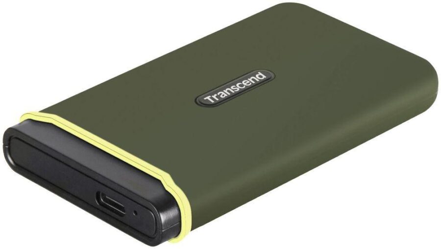 Накопитель SSD Transcend USB-C 2Tb TS2TESD380C темно-зеленый — изображение 2