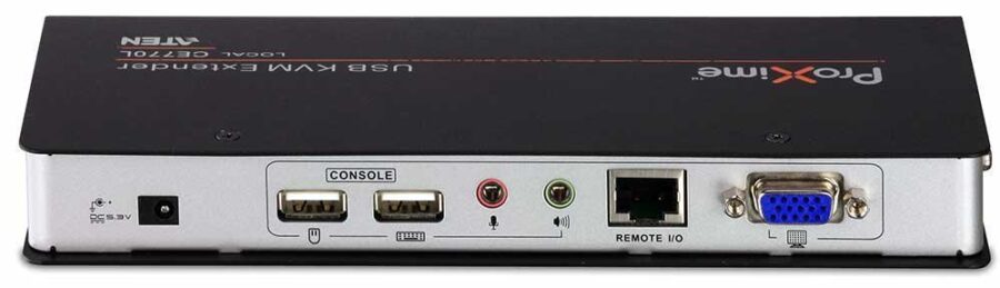 Удлинитель консоли (клав./мышь USB+мон.+аудио+RS232) на 200м/ USB KVM EXTENDER W/1.8M W/230V ADP — изображение 2
