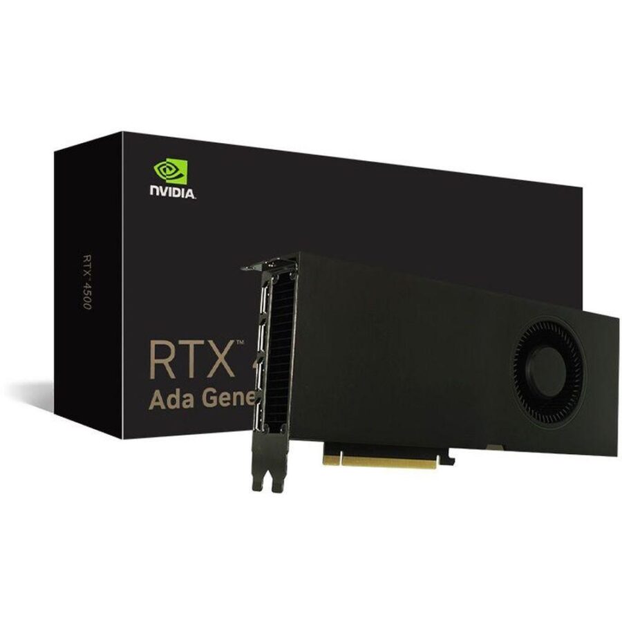 Видеокарта/ VGA NVIDIA RTX 4500 Ada Graphic Card - 24 GB GDDR6 - PCIe 4.0 x16 - 2x Slot - Bulk — изображение 4