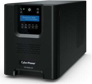 Купить ИБП CyberPower PR1500ELCD, Line-Interactive, 1500VA/1350W, 8 IEC-320 С13 розеток, USB&Serial, SNMPslot, LCD дисплей, Black, 0.5х0.3х0.35м., 28.3кг./ UPS Line-Interactive CyberPower PR1500ELCD 1500VA/1350W USB/RS-232/EPO/SNMPslot (8 IEC С13) - 4D-12878710 из реестра по лучшей цене