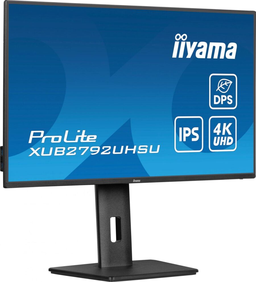Монитор Iiyama 27" ProLite XUB2792UHSU-B6 черный IPS LED 16:9 HDMI M/M матовая HAS Piv 1300:1 350cd 178гр/178гр 3840x2160 60Hz DP 4K USB 6.3кг — изображение 4