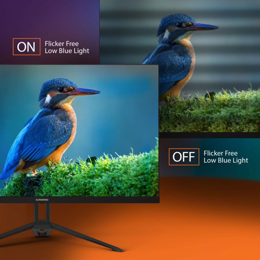 Монитор SunWind 27" SUN-M27BA107 черный IPS 16:9 HDMI матовая 300cd 178гр/178гр 1920x1080 165Hz G-Sync DP FHD 4.2кг — изображение 4