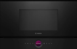 Купить Встраиваемые микроволновые печи BOSCH 900Вт, 5 режимов, кварцевый гриль,инвертер, 21 л, черный, петли слева - 4D-14216681 из реестра по лучшей цене