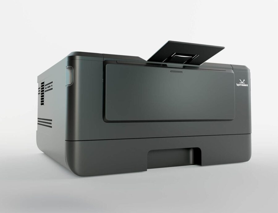 Принтер Катюша P130p, 33 стр/мин А4 Ч/Б, 1200 dpi. CPU 350 МГц, 1 Гб RAM, Ethernet, USB, USB-host, Wi-Fi (опция). Тонер 700 отп, заменяемый тонер 3 000 отп. До 100 000 отп/мес.