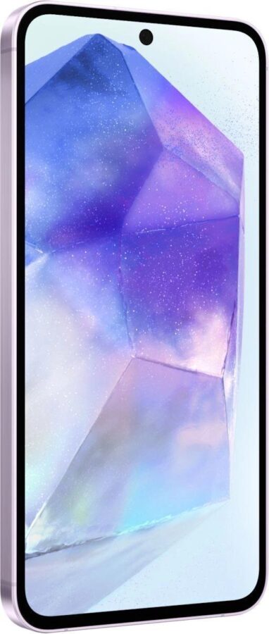 Смартфон Samsung SM-A556E Galaxy A55 5G 256Gb 8Gb лаванда моноблок 3G 4G 2Sim 6.6" 1080x2340 Android 14 50Mpix 802.11 a/b/g/n/ac/ax NFC GPS GSM900/1800 GSM1900 TouchSc Protect microSD max1024Gb — изображение 4