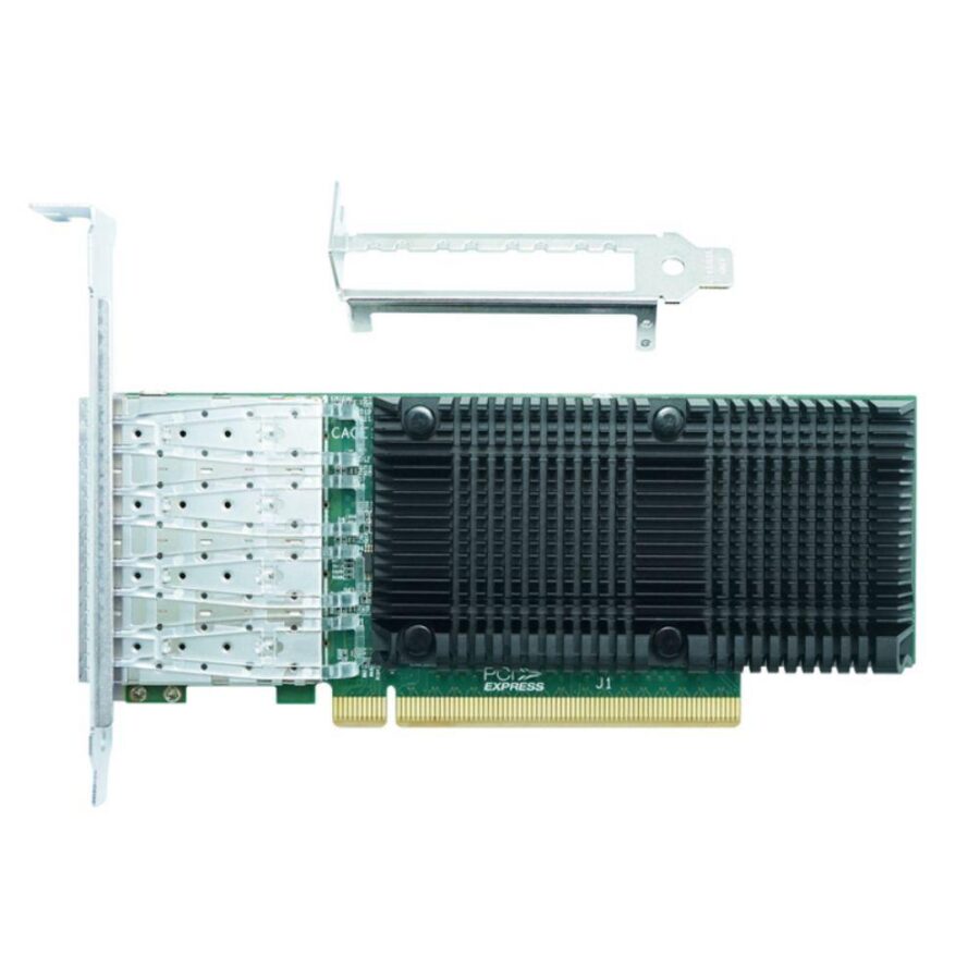 Сетевой адаптер Lr-Link LRES1023PF-4SFP28 PCIe 4.0 x16, Intel E810, 4*SFP28 10/25G NIC Card (303738) — изображение 3