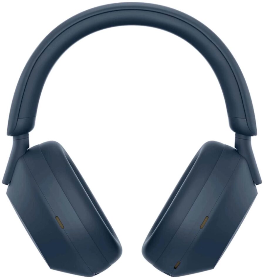 Гарнитура мониторные Sony WH-1000XM5 1.2м синий беспроводные bluetooth оголовье (WH-1000XM5/L) — изображение 3