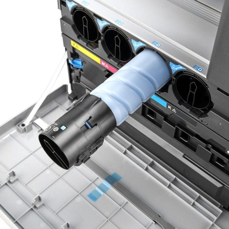МФУ Sindoh D332e (обязателен выбор опции OT111/D320PB2) (цветное лазерное, А3, 28 стр/мин, RADF, комплект тонеров CMYK, SSD (256 GB) — изображение 3
