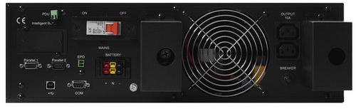 ИБП POWERMAN Online 10000 RT, LCD, двойного преобразования, стоечный/напольный, 10000ВА, 9000Вт, 2 розетки IEC 320 С13 2 шт+клеммная колодка. Защита от КЗ, импульсных всплесков сети, перегрузки, разряда и перезаряда батареи, USB, RS232, SNMP, EPO/ UPS POW — изображение 3
