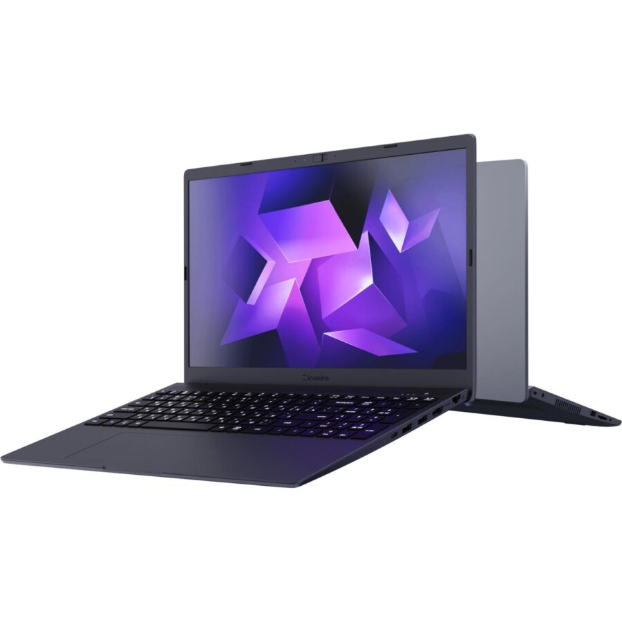 Ноутбук/ Ноутбук KVADRA NAU LE15T 15.6"(1920x1080 IPS)/Intel Core i3 1215U(1.2Ghz)/8192Mb/256SSDGb/noDVD/Int:Intel UHD Graphics/Cam/BT/WiFi/55WHr/war 1y/1.75kg/графит/noOS — изображение 3