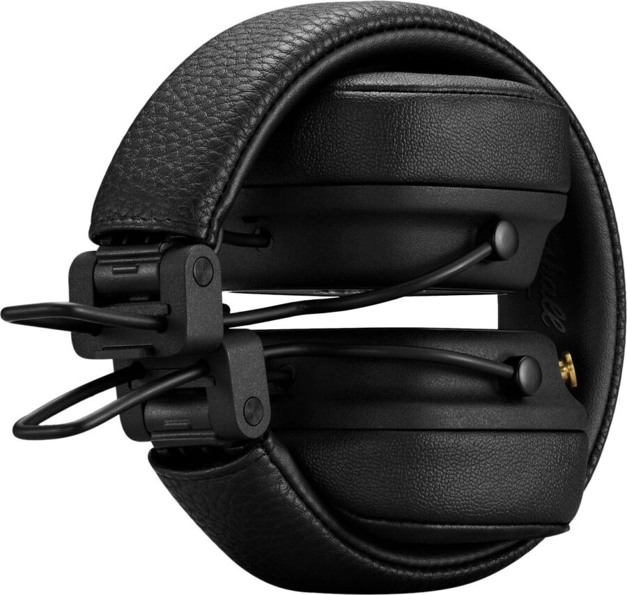 Гарнитура накладные Marshall Major IV черный беспроводные bluetooth оголовье (1005773) — изображение 2