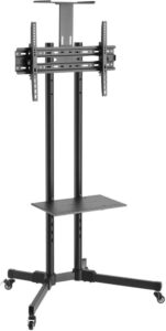Купить Подставка для телевизора Ultramounts UM262 черный 37"-75" макс.50кг напольный мобильный - 4D-11769484 из реестра по лучшей цене