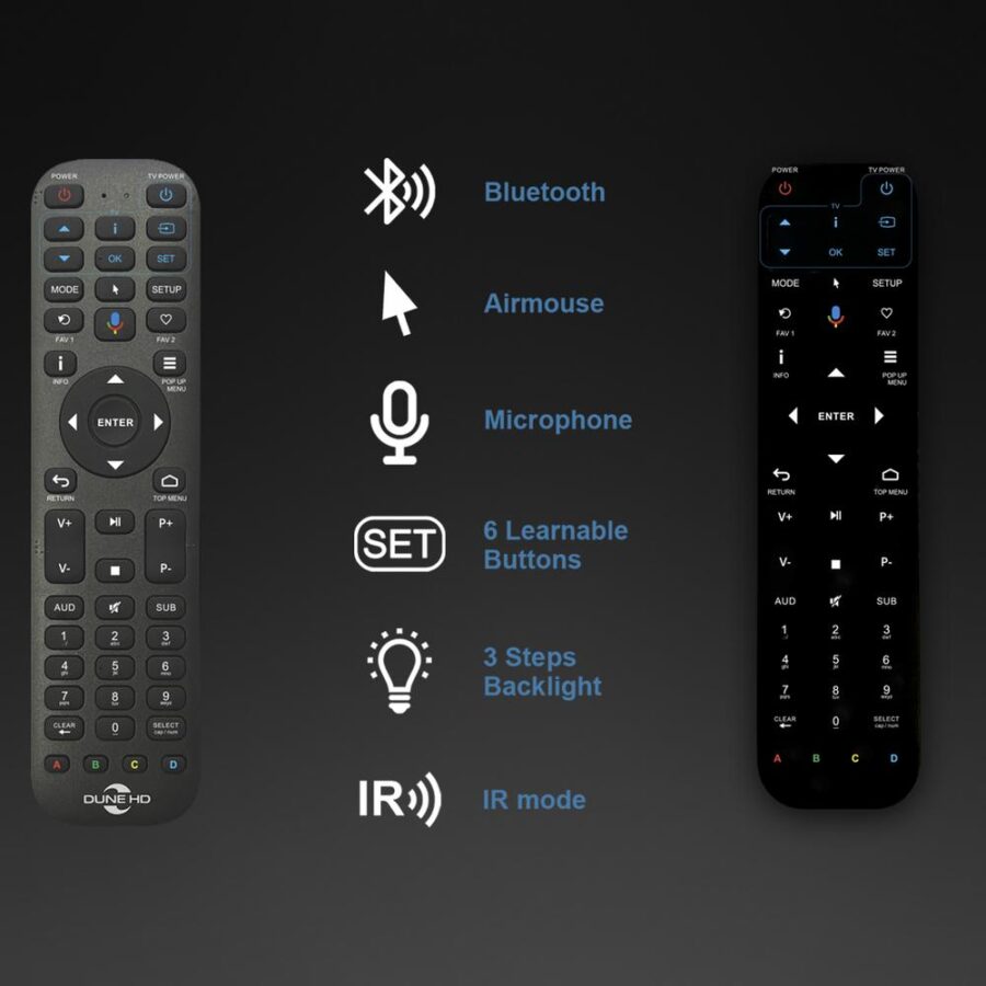 Медиаплеер/ Hi-FI Mediaplayer Dune HD Max 8K: 8K/60 Hz/Dolby Vision/HDR10+/HDR, CPU Amlogic S9284-K/J, RAM 8 Gb, Flash 64 Gb, 3xUSB3.0,  1xUSB2.0, HDD SATA 3.5", LAN 1000Mb/s, WiFi 802.11ax, BT 5.2, HDMI 2.1a, S/PDIF, Audio Out RCA, HiFi Coaxial SPDIF, I2 — изображение 4