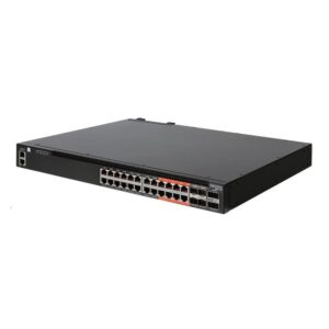 Купить Коммутатор Edge-corE 4610-30P-O-AC-F Edge-corE AS4610-30P, 24-Port GE RJ45 port PoE+, last 8 ports Ultra-PoE, 960W PoE Bugdet, 4x10G SFP+, 2 port 20G QSFP+ for stacking, Broadcom Helix 4, Dual-core ARM Cortex A9 1GHz, dual 110-230VAC 600W hot-swappable PS - 4D-13290695 из реестра по лучшей цене