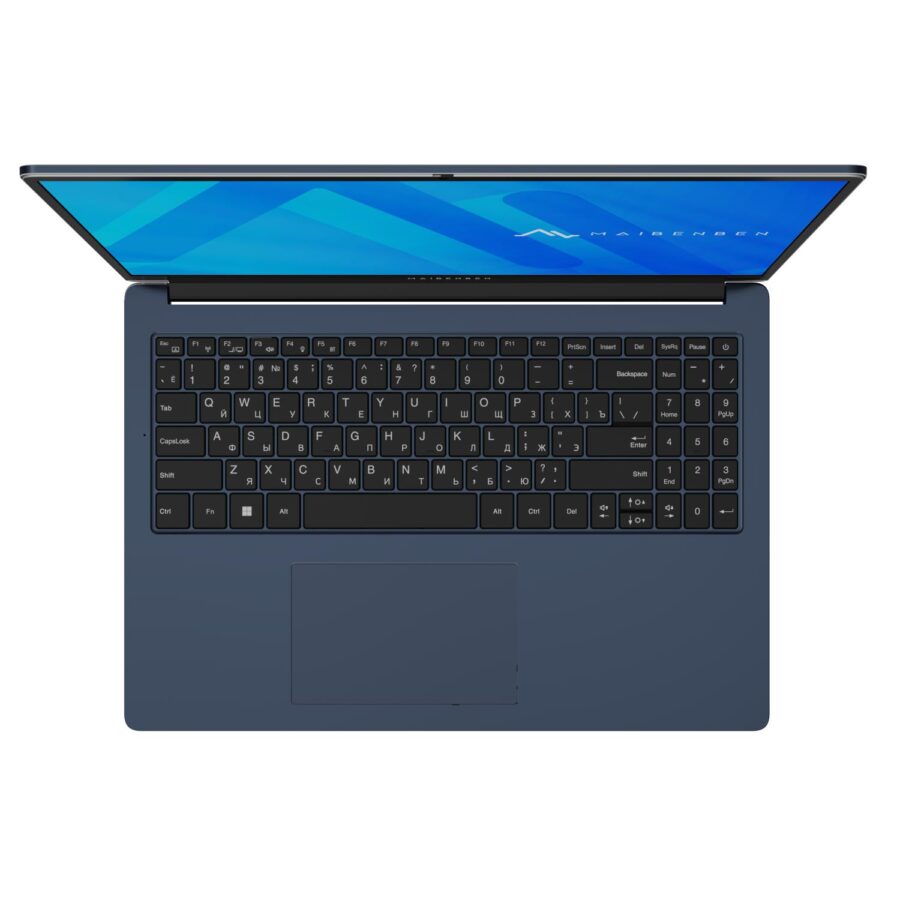 Ноутбук Maibenben M657 16"(1920x1200 (матовый) IPS)/AMD Ryzen 7 5825U(2Ghz)/8192Mb/512PCISSDGb/Int:AMD Radeon/Cam/BT/WiFi/45.6WHr/war 1y/1.79kg/Dark Blue/Linux — изображение 4