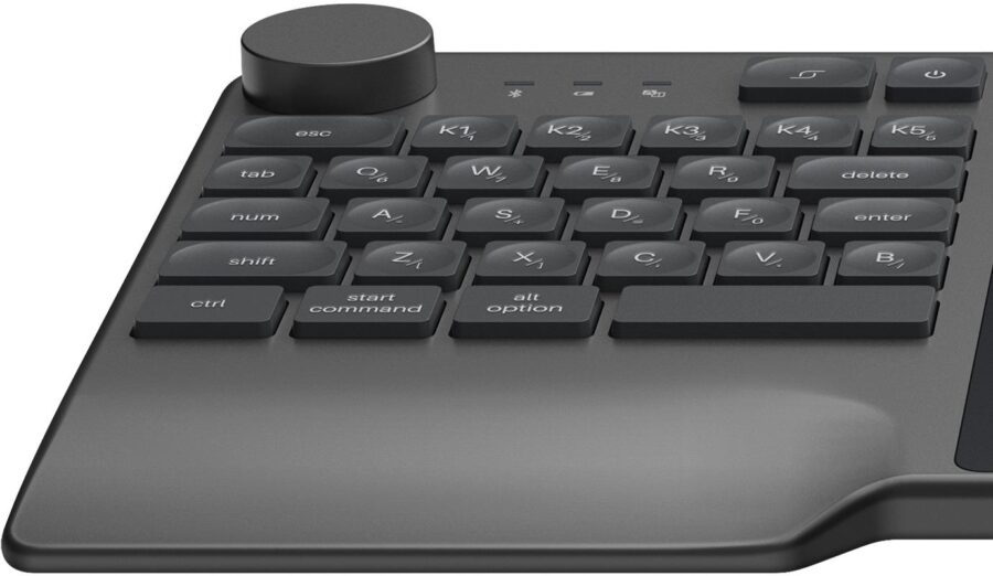 Графический планшет/ Графический планшет Huion Inspiroy Keydial KD200 — изображение 4