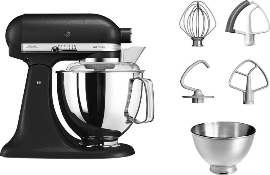 Настольный миксер KitchenAid Настольный миксер с откидным блоком  Artisan 4.8 л, чугун — изображение 3