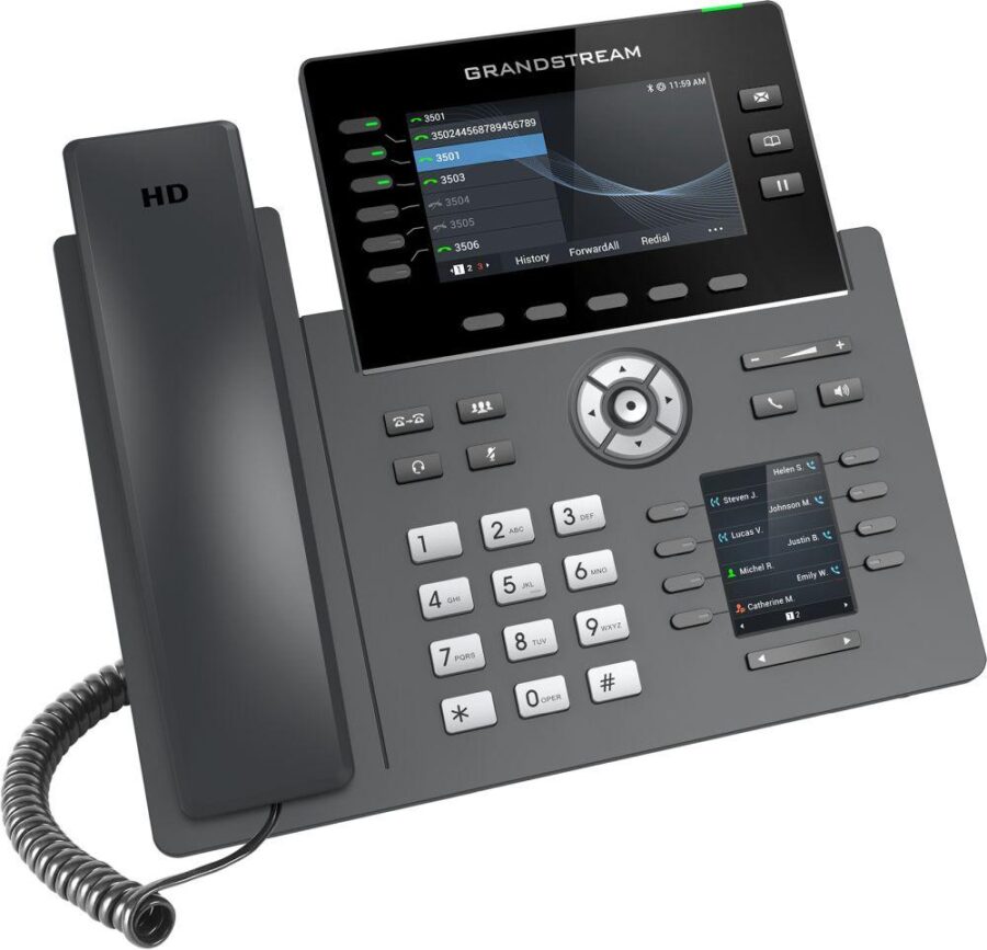 Телефон IP Grandstream GRP-2616 черный — изображение 3