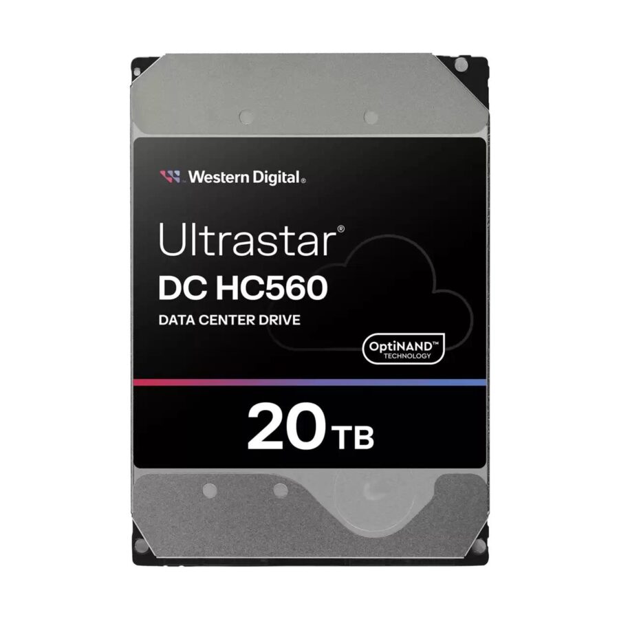 Жесткий диск/ HDD WD SATA Server 20Tb Ultrastar DC HC560 7200 6Gb/s 512MB 1 year warranty (replacement WUH722020ALE6L4, WUH722020BLE6L4)