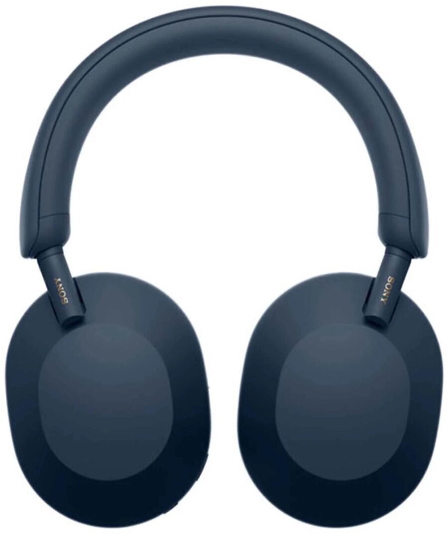 Гарнитура мониторные Sony WH-1000XM5 1.2м синий беспроводные bluetooth оголовье (WH-1000XM5/L) — изображение 2