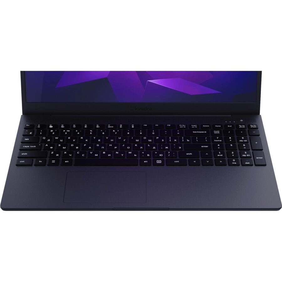 Ноутбук/ Ноутбук KVADRA NAU LE15T 15.6"(1920x1080 IPS)/Intel Core i3 1215U(1.2Ghz)/8192Mb/256SSDGb/noDVD/Int:Intel UHD Graphics/Cam/BT/WiFi/55WHr/war 1y/1.75kg/графит/noOS — изображение 2