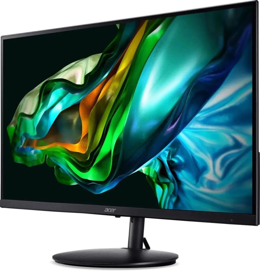 Монитор/ ACER SH322QKBMIIPHX 31,5'',  ZeroFrame Yes, Black, 16:9, IPS, 3840x2160, 4ms, 250cd, 60Hz, 2xHDMI(2.0) + 1xDP(1.2) + Audio out, Speakers 1Wx2, sync: FreeSync, hdr: HDR 10, hadj 100 — изображение 3