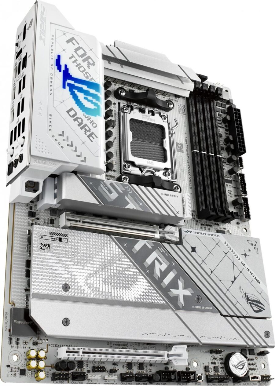 Материнская плата Asus ROG STRIX X870-A GAMING WIFI SocketAM5 AMD X870 4xDDR5 ATX AC`97 8ch(7.1) 2.5Gg RAID+HDMI+DP — изображение 4