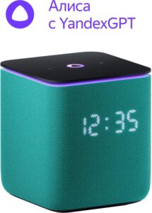 Купить Умная колонка Yandex Станция Миди Алиса зеленый 24W 1.0 BT/Wi-Fi 10м (YNDX-00054EMD) - 4D-14772562 из реестра по лучшей цене