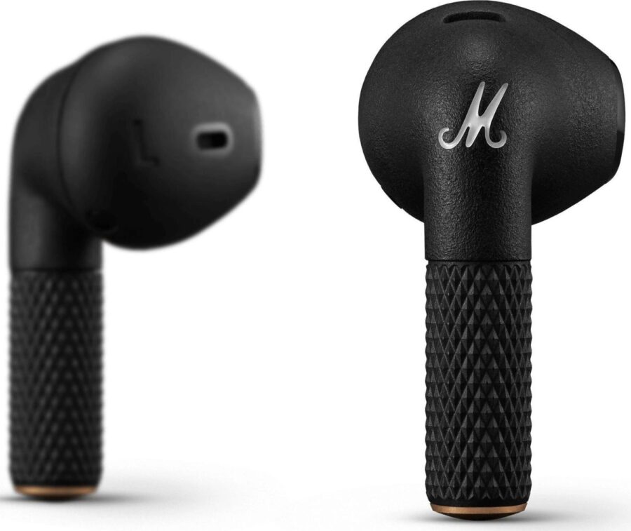 Гарнитура вкладыши Marshall Minor III черный беспроводные bluetooth в ушной раковине (1005983) — изображение 2