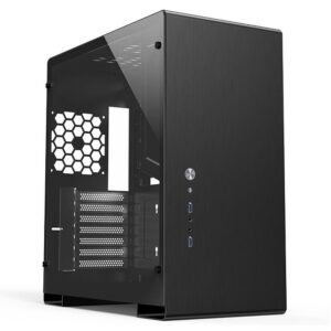 Купить Корпус JONSBO U5 Black без БП, боковые панели из закаленного стекла, mini-ITX, micro-ATX, ATX, черный - 4D-13293157 из реестра по лучшей цене