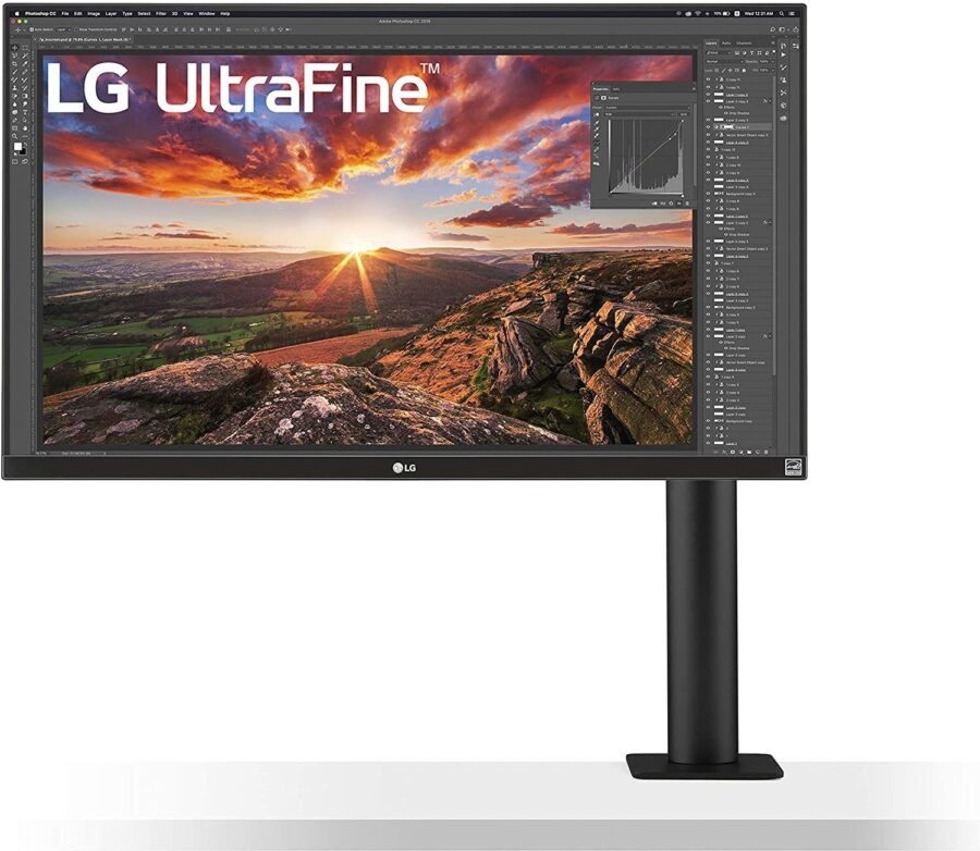 Монитор LG 27" UltraFine 27UN880-B черный IPS LED 16:9 HDMI M/M матовая HAS Piv 350cd 178гр/178гр 3840x2160 60Hz FreeSync DP 4K USB 7.8кг — изображение 2
