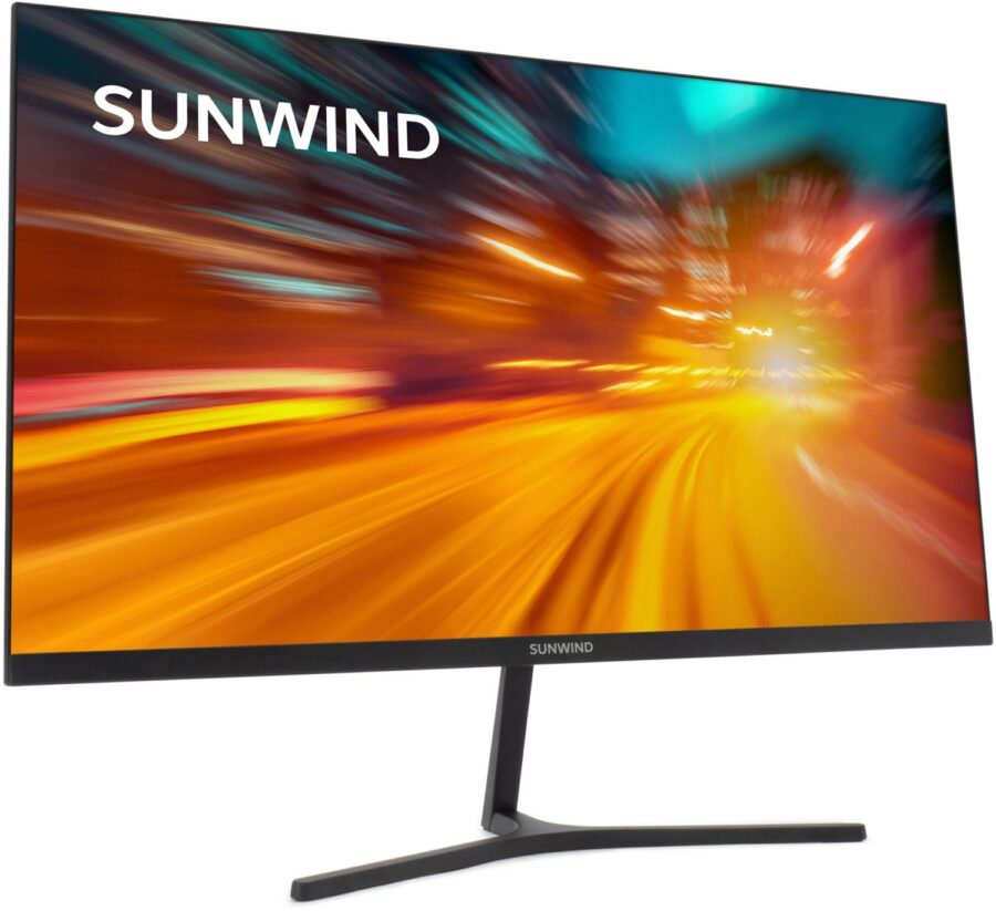 Монитор SunWind 23.8" SM-24FI401 черный IPS LED 1ms 16:9 HDMI матовая 250cd 178гр/178гр 1920x1080 180Hz G-Sync FreeSync DP FHD 2.79кг — изображение 3