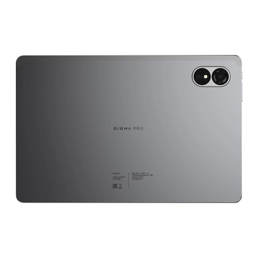 Планшет Digma Pro Quantum T606 (1.6) 8C RAM6Gb ROM128Gb 11" In-Cell 1280x800 4G 2Sim Android 14 серый 13Mpix 5Mpix BT WiFi microSD 2Tb 7000mAh — изображение 2