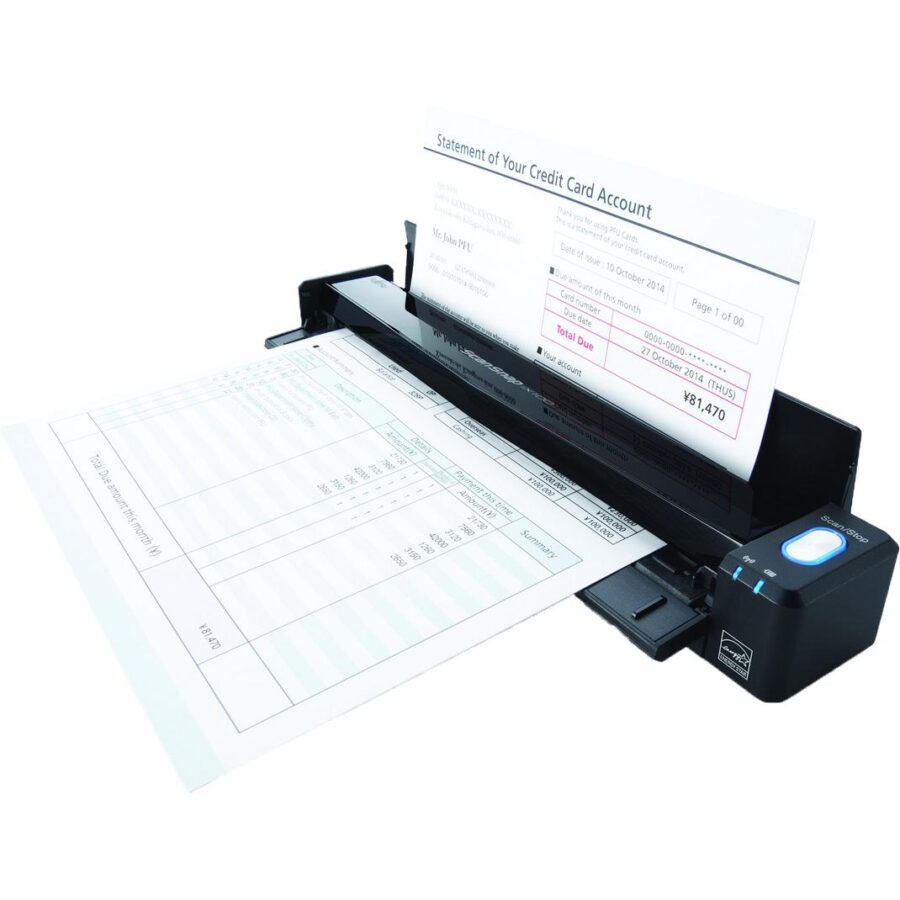 ScanSnap iX100 Мобильный документ сканер А4, односторонний, 5.2 сек/стр, Wi-Fi/ ScanSnap iX100 Mobile document scanner, A4, simplex, 5.2 sec,  WiFi — изображение 2