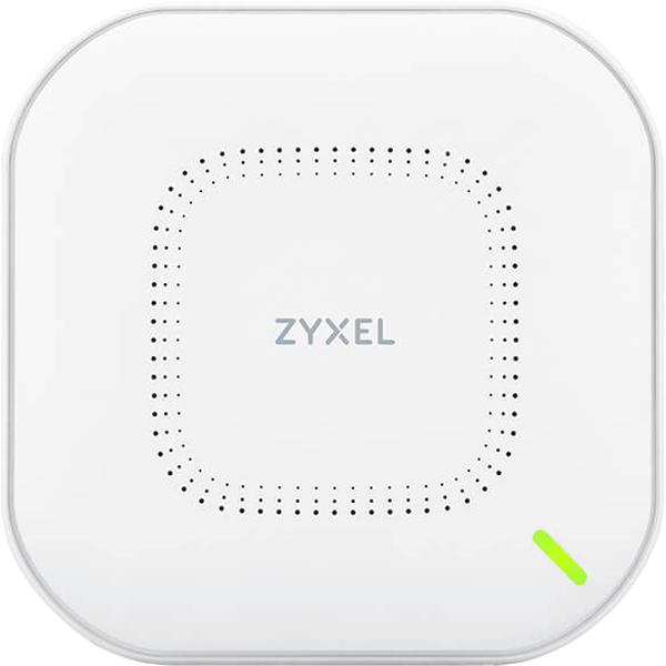 Точка доступа/ Zyxel NebulaFlex Pro WAX630S Hybrid Access Point, WiFi 6, 802.11a/b/g/n/ac/ax (2.4 & 5 GHz), MU-MIMO, Smart Antenna, 4x4 antennas, up to 575+2400 Mbps, 1xLAN 2.5GE, 1xLAN GE, PoE, 4G/5G protection