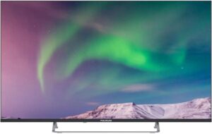 Купить Телевизор QLED PolarLine 50" 50PQ71STC-SM черный/серебристый 4K Ultra HD 60Hz DVB-T DVB-T2 DVB-C DVB-S2 USB WiFi Smart TV (RUS) - 4D-15197897 из реестра по лучшей цене