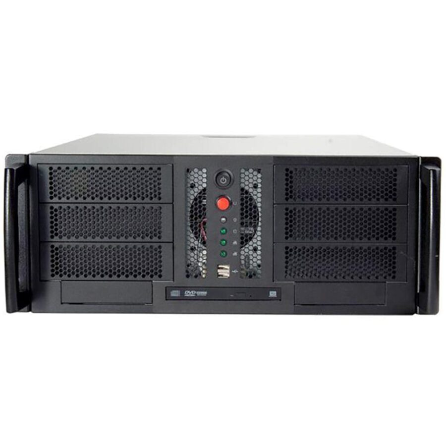 Корпус Chenbro RM42300-F2-U3 RM42300H11*13720, 4U 12*10.5" M/B,5.25"BAY*3+3.5"BAY*5,12CM FAN,17.5",BK CC1012,USB3.0,W/TWO — изображение 3