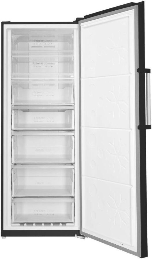 Морозильная камера Maunfeld MFFR185SB черная сталь — изображение 2