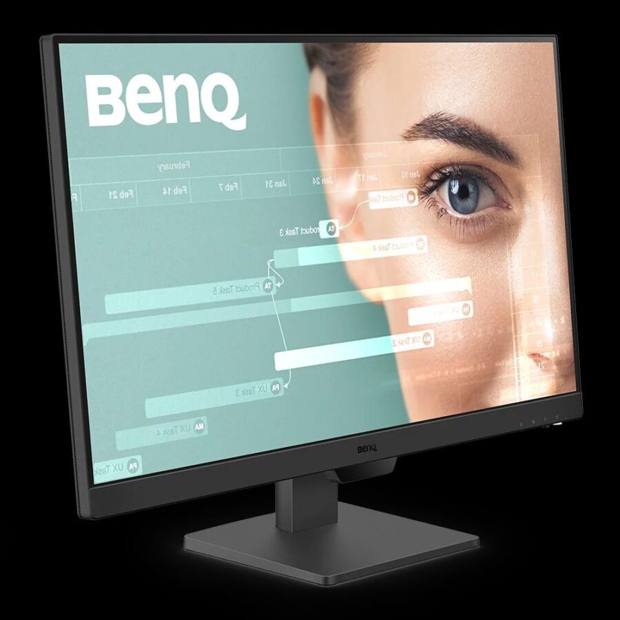 Мониторы/ Benq GW2490 23.8'', 1920x1080, IPS,  100Hz, 20M:1, 250cd, 5ms, 2*HDMI, DP, Speakers, Flicker-free;Low Blue Light, 3Y, Black