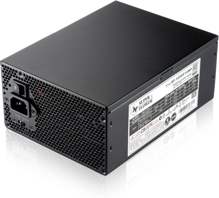 блок питания 1200 Ватт/ Super Flower Power Supply Leadex Platinum, 1200W, ATX, 135mm, 10xSATA, 8xPCI-E(6+2), APFC, 80+ Platinum, Full Modular