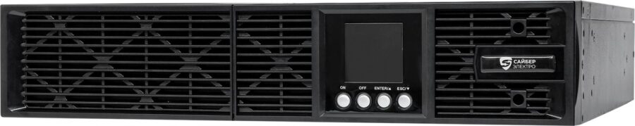 Источник бесперебойного питания Сайбер Электро ЭКСПЕРТ-1000Р/ UPS Сайбер Электро ЭКСПЕРТ-1000Р Онлайн, Стойка/Напольный 1000ВА/900Вт. USB/RS-232/SNMP Slot/EPO (8 IEC С13) (12В /9Ач. х 2) — изображение 2